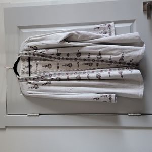 Like New - Coldwater Creek embroidered jacket